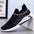 Fashion Mesh Sock Shoes With Striped Design Men Outdoor Breathable Slip-on Sneakers