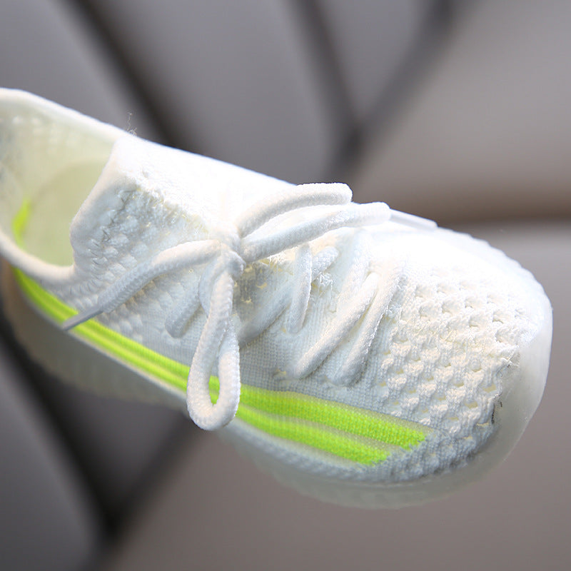 Breathable Mesh Luminous Coconut Shoe