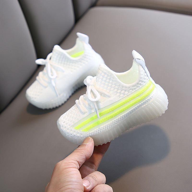 Breathable Mesh Luminous Coconut Shoe