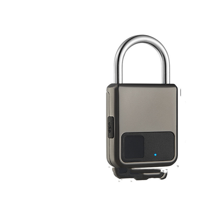 Smart Fingerprint Padlock Waterproof Anti-theft Locker Luggage Padlock