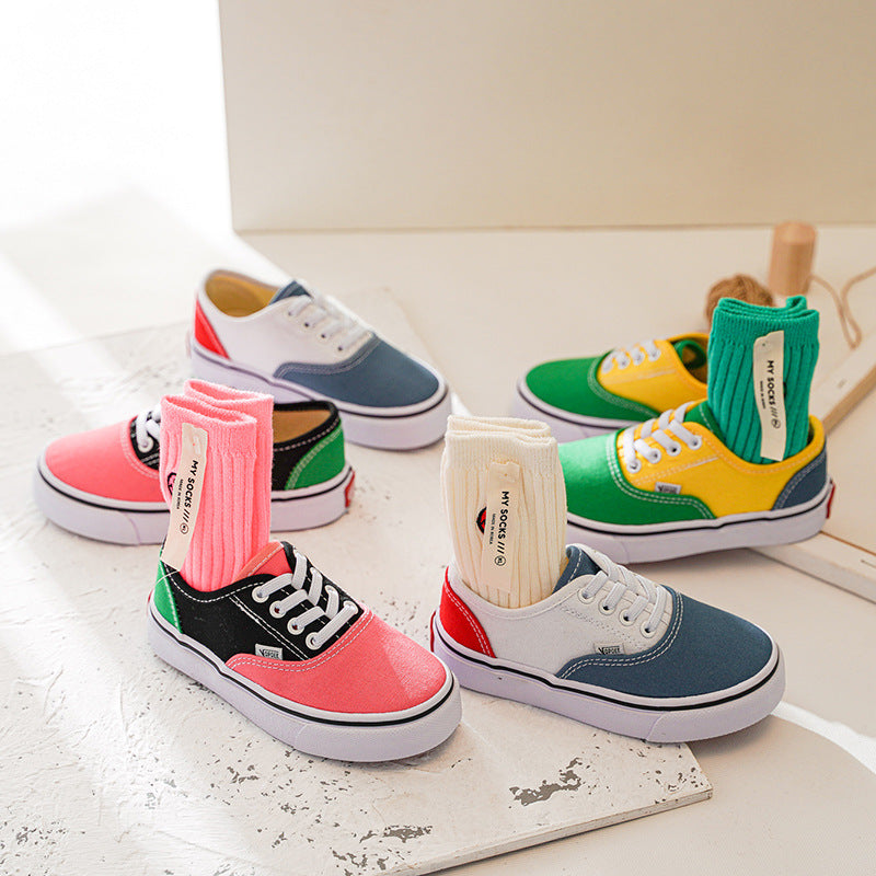 Children's Canvas Shoes Korean Low-top Casual Shoes