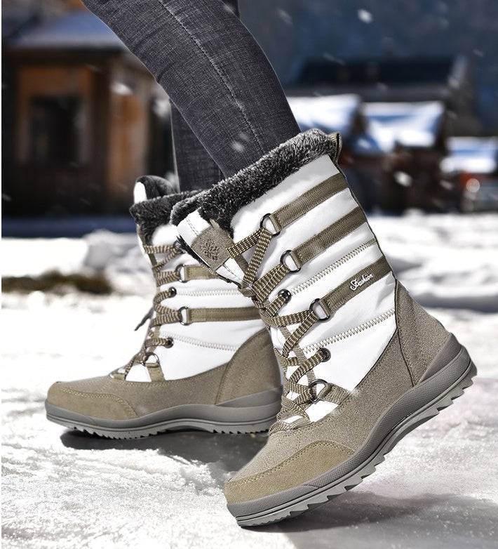 Injection Shoes Round Head Cotton Snow