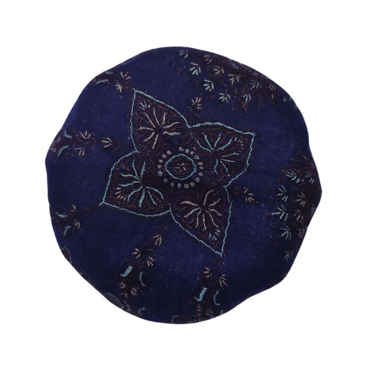 Pashmina Sufi Traditional Sozni Cap