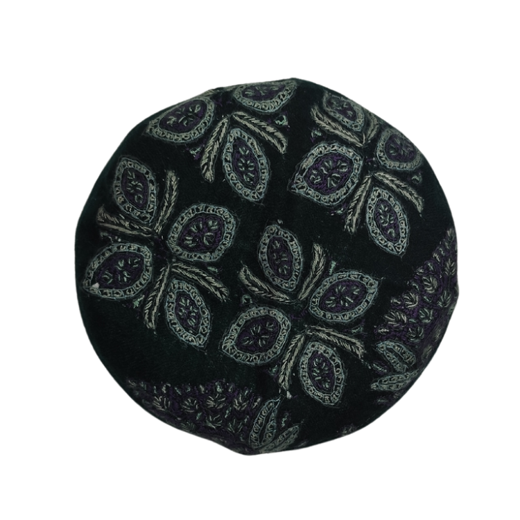 Pashmina Sufi Traditional Sozni Cap