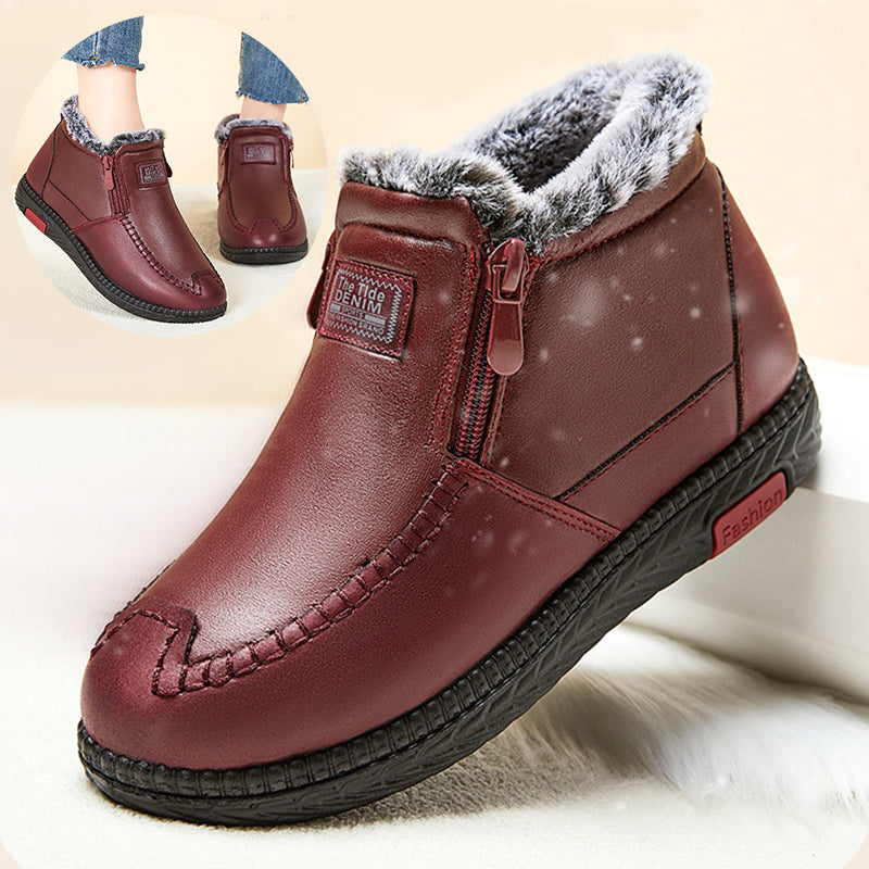 Plush Ankle Boots Winter Warm Shoes