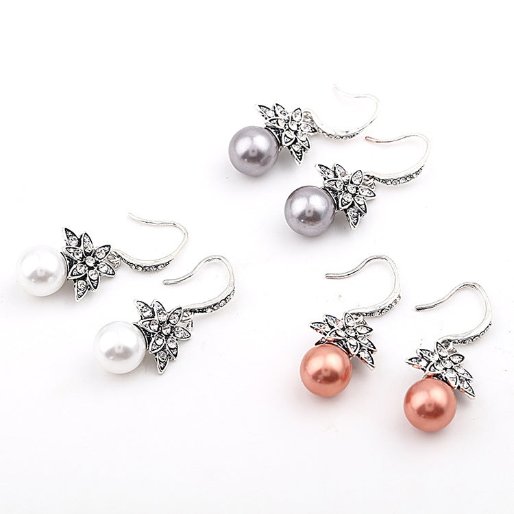 European And American Fashion Creative New Pearl Earrings