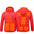 Men Heated Puffer Jacket Electric Heating Coat Insulated Hood Windbreaker 9Heat Zones