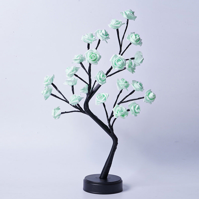 Table Lamp Flower Tree  Decoration, USB operated