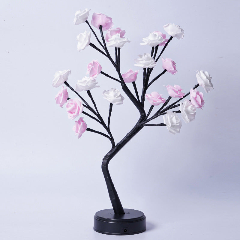 Table Lamp Flower Tree  Decoration, USB operated