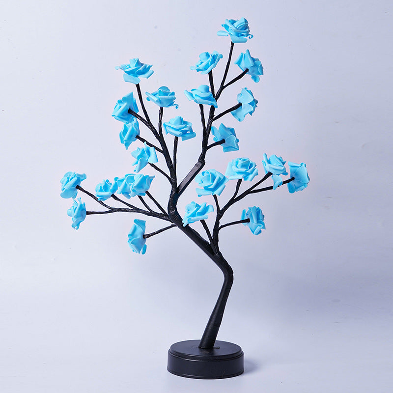 Table Lamp Flower Tree  Decoration, USB operated