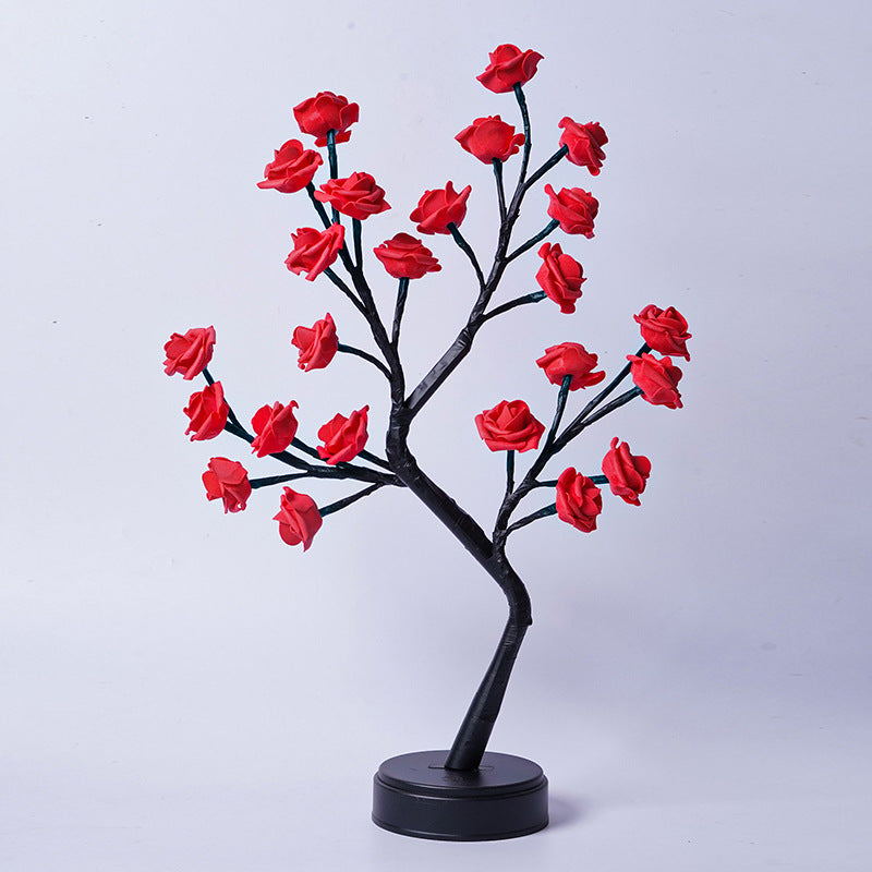 Table Lamp Flower Tree  Decoration, USB operated