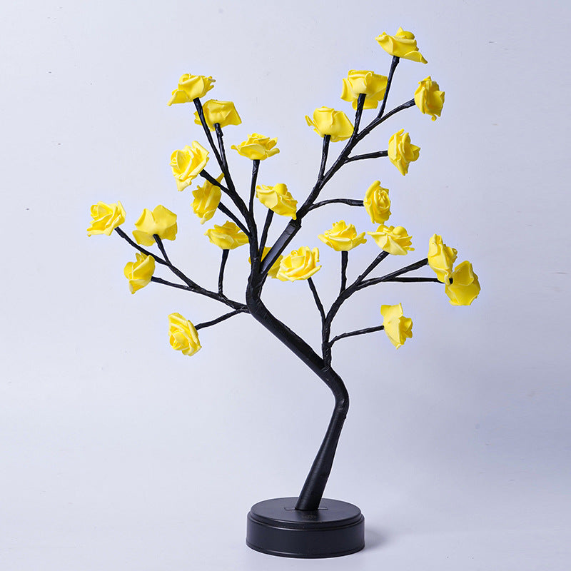 Table Lamp Flower Tree  Decoration, USB operated