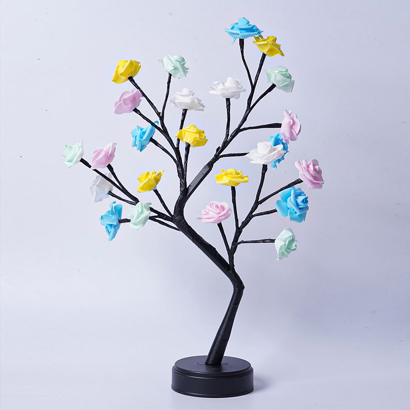 Table Lamp Flower Tree  Decoration, USB operated