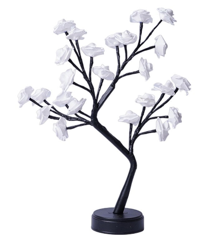 Table Lamp Flower Tree  Decoration, USB operated