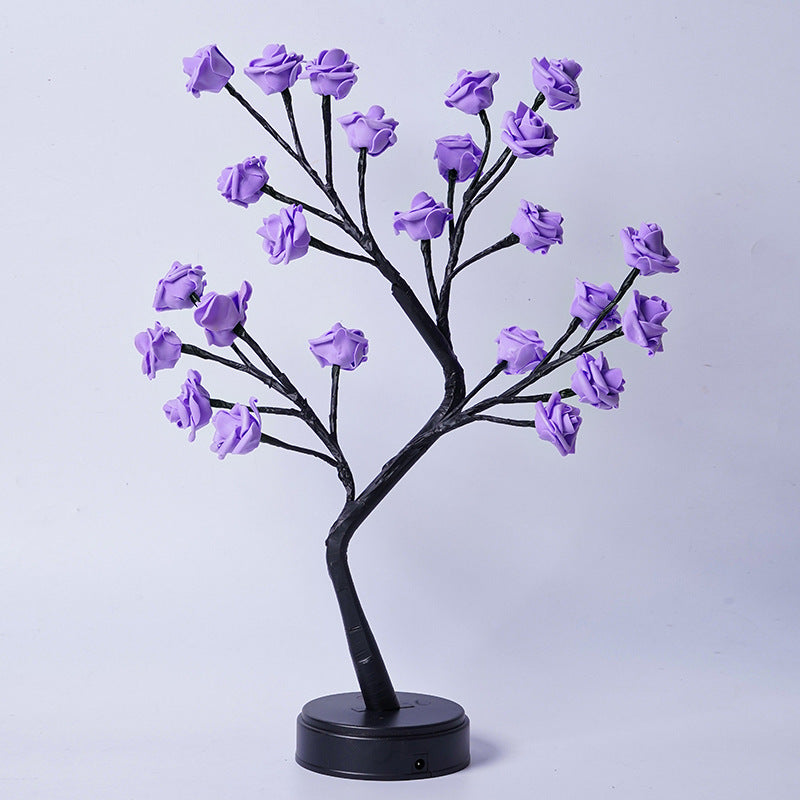 Table Lamp Flower Tree  Decoration, USB operated