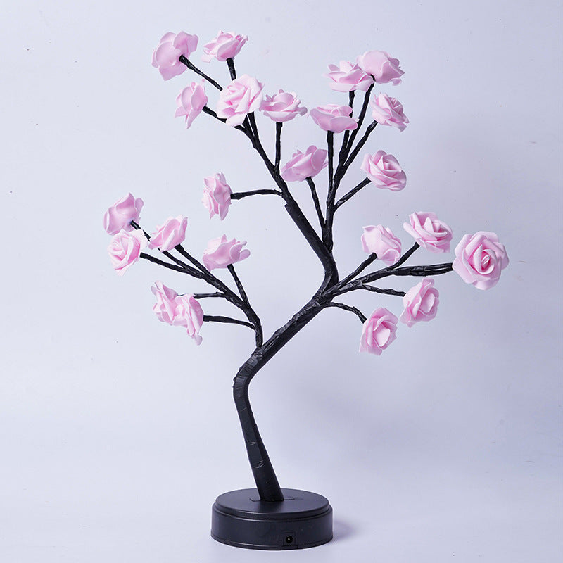 Table Lamp Flower Tree  Decoration, USB operated