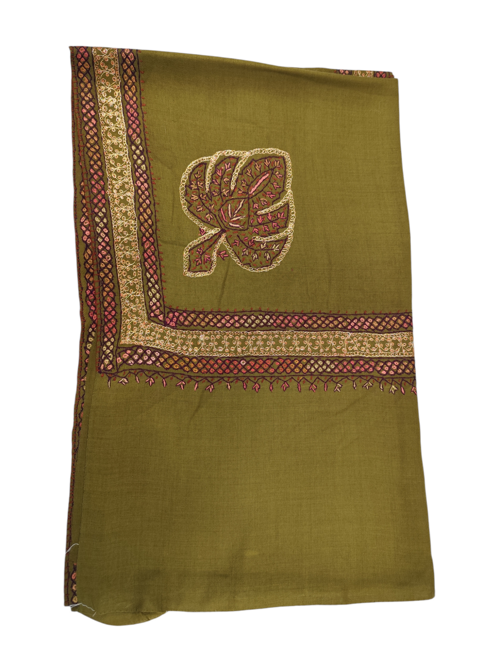 KASHMIRI SOZNI TELI WORK SHAWL