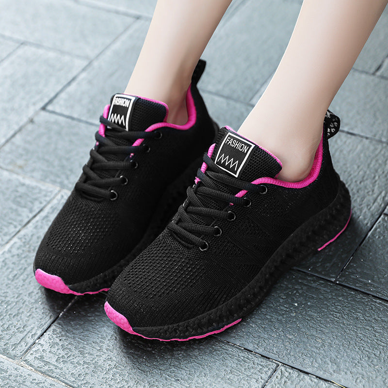 Sports Shoes Women Thick Bottom Leisure For The Elderly