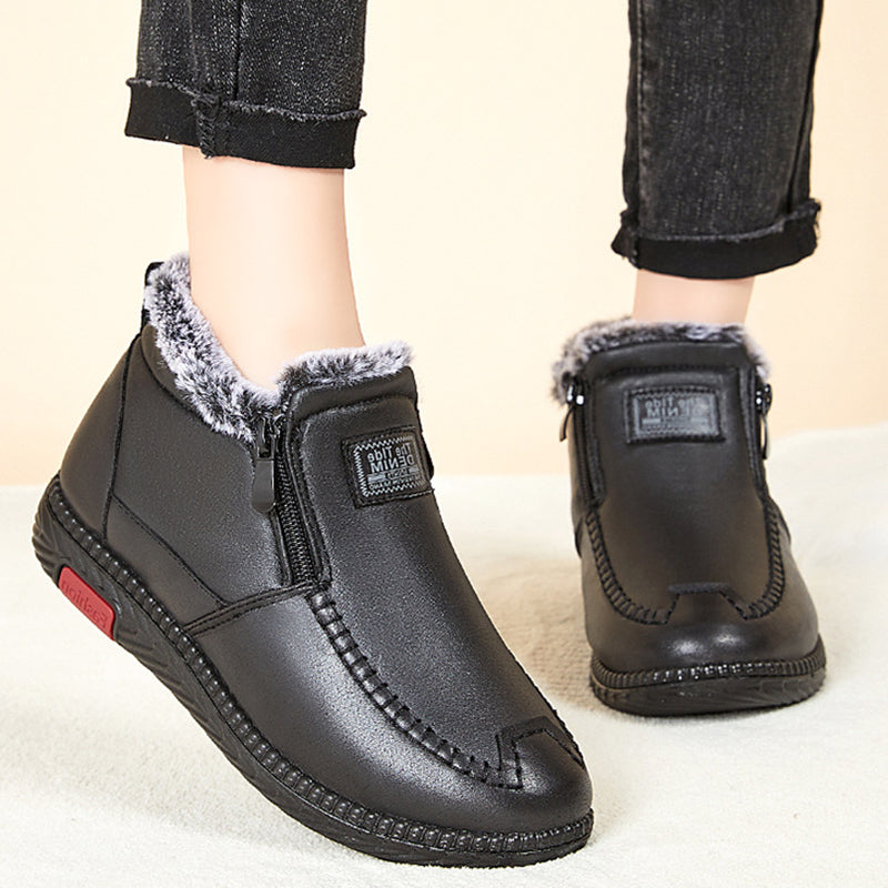 Plush Ankle Boots Winter Warm Shoes