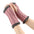 Winter Plush Gloves Twist Knitted Fingerless Fleece Gloves Women Warm Thickened Woolen Gloves