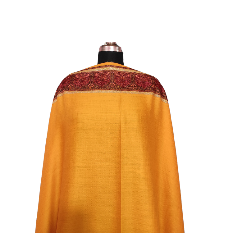 Kashmiri Zari+Sozni Doordar Shawl