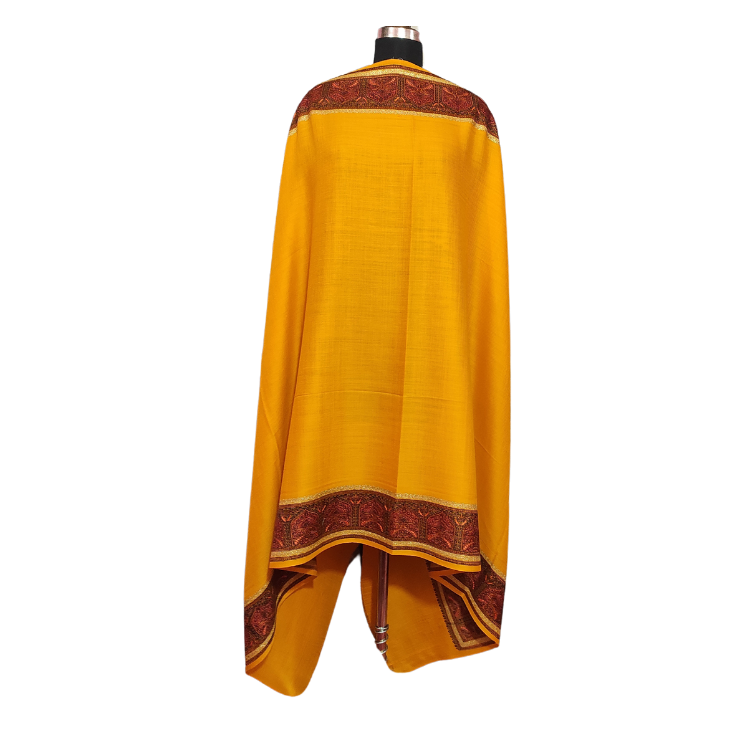 Kashmiri Zari+Sozni Doordar Shawl