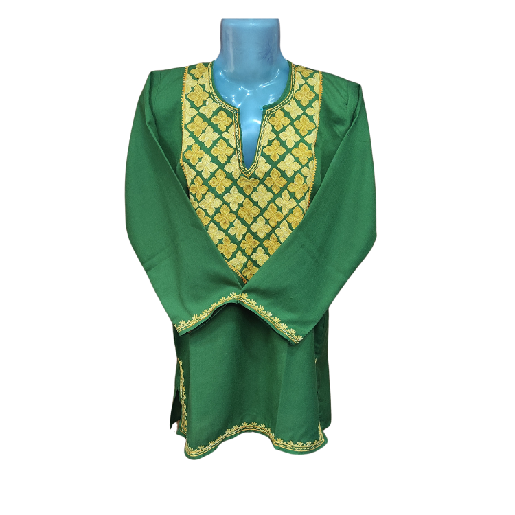 Kashmiri Short Kurti With Ari Work